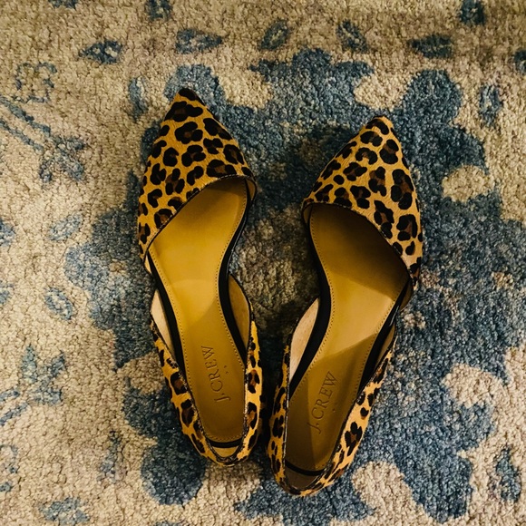 Size 7 leopard flats for sale